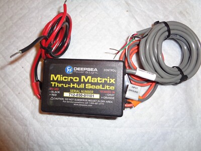 New DeepSea Power & Light Micro Matrix Thru-Hull Light Controller