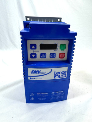 Lenze AC Tech SMVector ESV371N01SXB558 VFD 0.5HP 115V/1PH to 3PH Drive