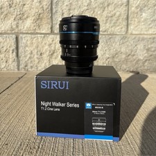 SIRUI Night Walker Series 35mm T1.2 Cine Lens K Mount MS35X-B Manual Focus