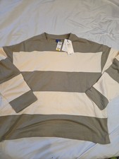 Jack and Jones Men's 2XL Cream Combo Crewneck Sweatshirt NWT Tilly's