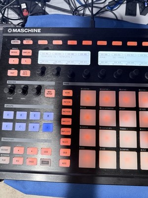 Native Instruments Maschine MK1 Groove Production Controller TESTED WORKING USB