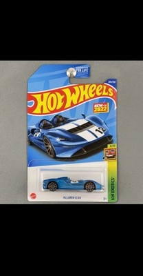 2022 Hot Wheels McLaren Elva Blue HW Exotics 6/10 203/250 First Release