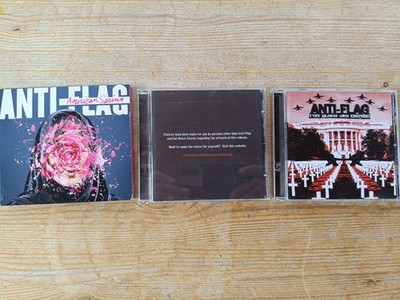 3 X ANTI-FLAG - 3 CDs   - Gratisversand