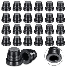 18 Pieces Brake Bleeder Caps Rubber Caliper Nipple Caps Dust Caps Brake Bleed...