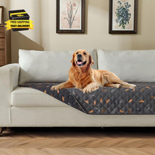 Reversible Dog Bed Cover with Waterproof Lining, Water Resistant Slipcover Furni