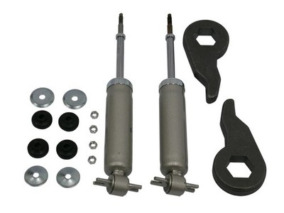 Front Lowering Torsion Keys W/Shocks 1-3'' For 1988-2007 Compatible with Chevr...