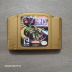 Legend of Zelda Majora's Mask N64 Nintendo 64 Holographic BROKEN SHELL - TESTED