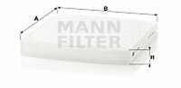 MANN-FILTER Cu 2358 Filter, Innenraumluft FüR Acura, Great Wall, Haval, Honda
