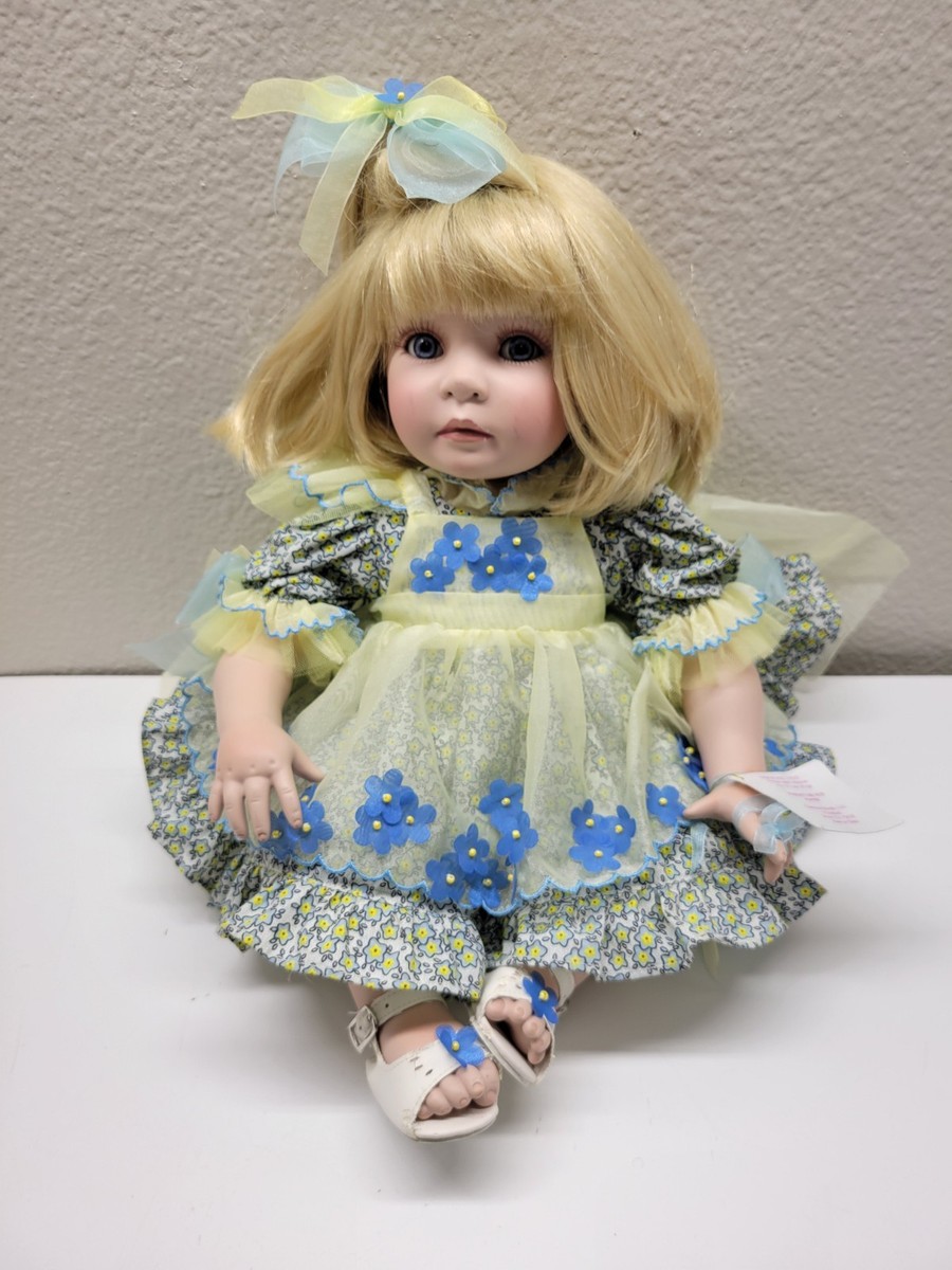 Marie Osmond Collectibles Porcelain Doll Forget Me Not 279/550 | eBay