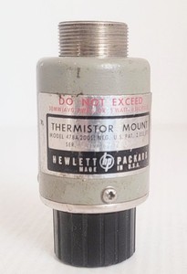Hewlett Packard 478A Coaxial Thermistor Mount, Untested Parts/Repair