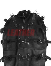 Black Sheep Leather Sleep Sack Bespoke Artisan Body Pod Custom Made