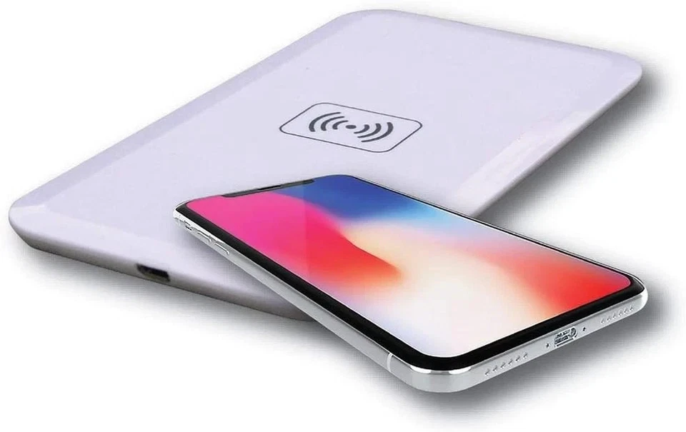 Fast Wireless Charger Pad Infapower P044 for Apple Samsung Google Qi Phones - Image 2 of 4