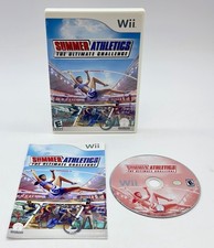 Summer Athletics The Ultimate Challenge for Nintendo Wii TESTED CIB w/Manual VG