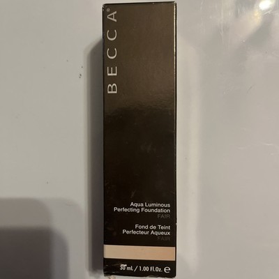 BECCA Aqua Luminous Perfecting Foundation -Fair- 1 oz-Sealed NIB