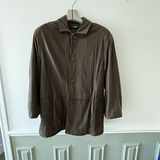 Men’s Danier Canada VTG Brown Leather Jacket Size UK 3-38 (M) See Images 