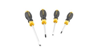 5054905314668 WKRĘTAKI CUSHION GRIP ZESTAW SZT.4 STANLEY