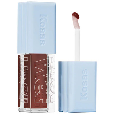 Wet Lip Oil Plumping Peptide Lip Treatment Gloss, Cola, 0.15 oz, New
