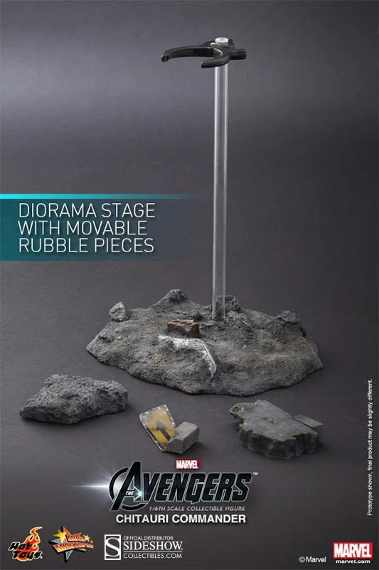 SELLADO MARVEL Hot Toys MMS227 - Vengadores "Chitauri Commander 1/6to Coleccionable Foto 2 de 4