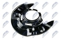 NTY Spritzblech, Bremsscheibe HTO-TY-005 FüR Toyota