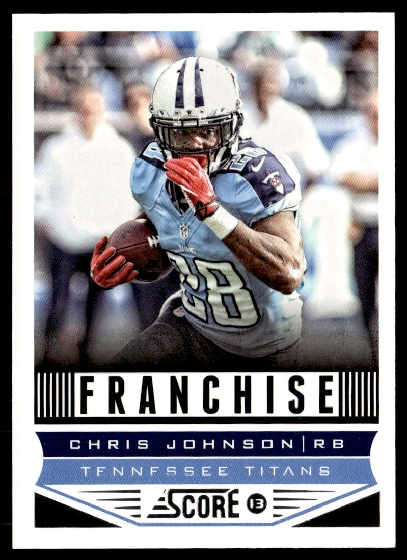 2013 Score Future Franchise Chris Johnson Tennessee Titans #297