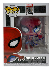 Tobey Maguire Spider-Man Signed Autograph Funko Pop #593 Marvel No Way Home JSA