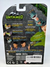 Untamed Raptor by Fingerlings - Fury Blue - Interactive Collectible Dinosaur -