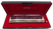 HOHNER "SUPER 64" CHROMONICA MADE IN GERMANY Harmonica w/ OEM Case 7582