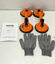 VEVOR Glass Suction Cup 4.7" 2 Pack 330 lbs Load Capacity Heavy Duty Lifter Tool