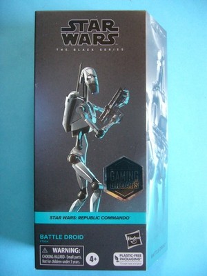 STAR WARS 6'' THE BLACK SERIES GG - BATTLE DROID (REPUBLIC COMMANDO) MIB