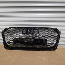 NEW Honeycomb Grill for Audi A5 / S5 B9 2016-2019 Prefacelift Grille Gloss Black