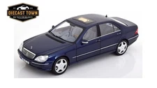 1:18 NOREV 2000 Mercedes-Benz S55 AMG (W220) S-class Blue Metallic 183817