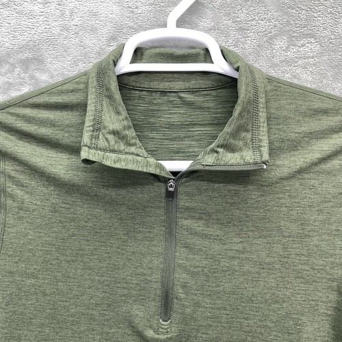 Vuori Ease Performance Half-Zip 2.0 Pullover mens small golf green Sweater v221 - Picture 1 of 13