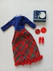 Vintage Barbie Skipper Doll 1965 #1914 Platter Party Outfit, Cmpl,  Near Mint