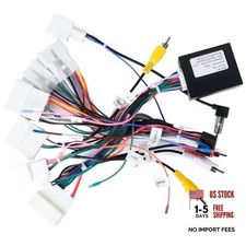 Radio Harness Adapter Wiring Harness with J-BL Canbus Compatible with Corolla