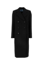 PRADA Black Wool Coat New & Authentic