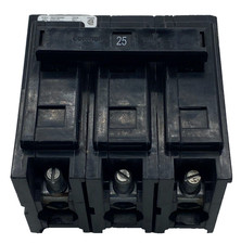 EATON BAB3025H CIRCUIT BREAKER 3 POLE UNIT TYPE BA 25 AMP 240V   