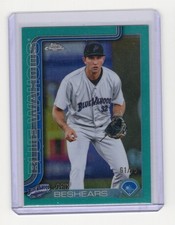 2025 Topps Pro Debut #PDC-135 Jay Beshears Chrome Aqua Refractor #/75