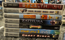 Lot Of 7 UMD Video for PSP: Stuart Little 3, Jumanji, Stealth, Etc.. On Sale