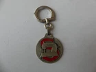 SINGER SEWING MACHINES METAL AND ENAMEL KEYCHAIN