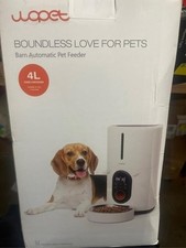 WOPET 4L Automatic Pet Feeder Food Dispenser Cats Dogs with Programmable Timer