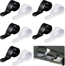 12 Pack Sunglass Holder for Car Visor Clip Car Sunglasses Holder Clips Tic