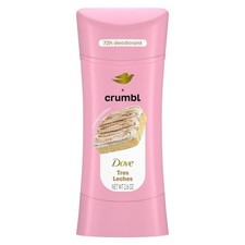 Dove  Crumbl Limited Edition Deodorant Crumbl Tres Leches, 2.6 oz