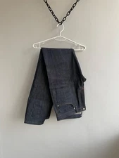 APC Petit Standard Jean Droit Etroit Japanese Selvedge Jeans Indigo Mens Size 33