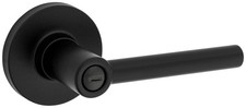 Kwikset SL4000RELRDT Reminy Privacy Door Lever Set - Black