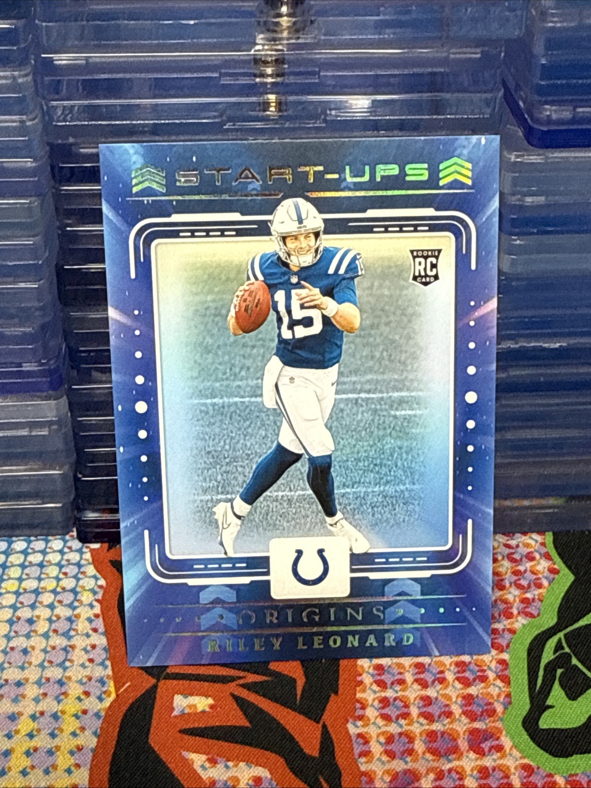 2025 Panini Origins Riley Leonard Start-Ups #13 (RC)