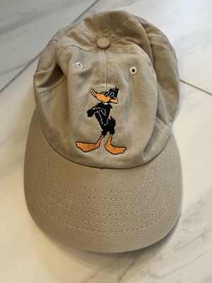 Daffy Duck Embroidered Tan Hat Adjustable 
