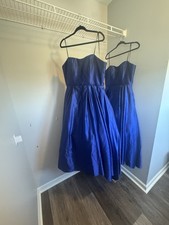 Blue strapless dresses, #promdress #specialoccasion Brand new (zipper issue)