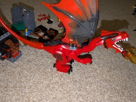 LEGO Castle: Dragon Mountain (70403) Minifigure Incomplete Retired Ser