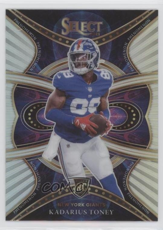 2021 Panini Select Phenomenon Silver Prizm Kadarius Toney #PHE-24 0y59