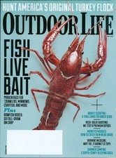 2015 Outdoor Life Magazine: Fish Live Bait/Bowfish/Trail Cams/Monster Muskies